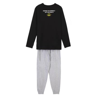 [000009700] PIJAMA LARGO SINGLE JERSEY BATMAN