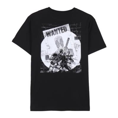 [000009714] CAMISETA CORTA SINGLE JERSEY DEADPOOL