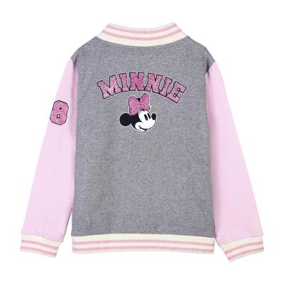 [000009740] SUDADERA CON CREMALLERA COTTON BRUSHED MINNIE