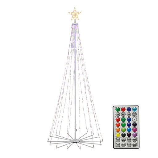 [000012741] ÁRBOL DE NADIVAD 3D MICRO LED PARA EXTERIOR 490772