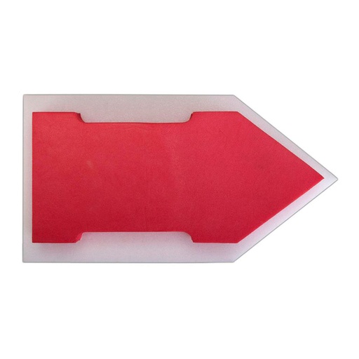 [000012800] TALOCHA PUNTA 22,5x12cm. 83998 RUBI