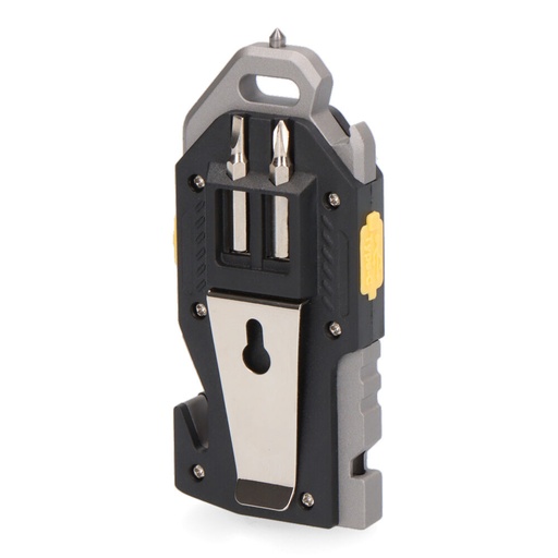 [000012915] LINTERNA DE SEGURIDAD 6 EN 1 7W + 2,5W 400Lm 2 LEDS 300mAh EDM