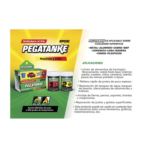 [000012920] PEGATANKE EPOXICO CLASICO NEGRO 44ml