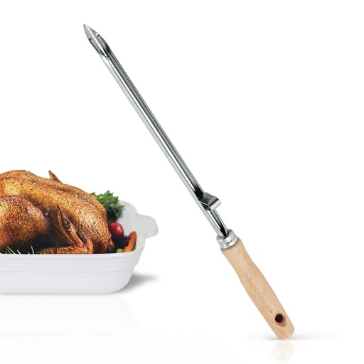 [000012990] AGUJA DE MECHAR CARNE 33cm METALTEX