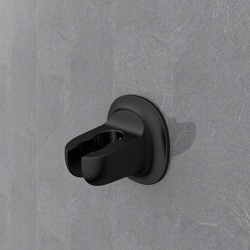 [000013007] SOPORTE DE CABEZAL DE DUCHA LIBERTÀ, NEGRO 25467100 WENKO