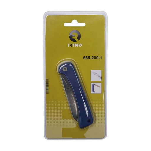 [000013039] NAVAJA DE ELECTRICISTA MANGO DE PLÁSTICO 85x200mm 8" 665-200-1 IRIMO