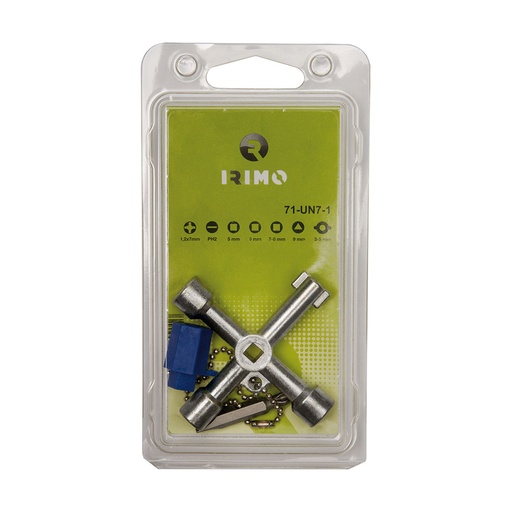 [000013047] LLAVE UNIVERSAL 7 EN 1 71-UN7-1 IRIMO
