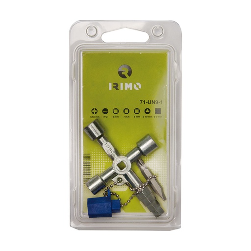 [000013067] LLAVE UNIVERSAL 9 EN 1 71-UN9-1 IRIMO