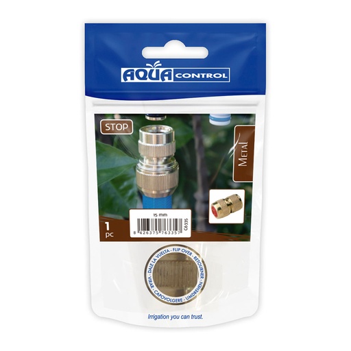 [000013117] ENLACE RÁPIDO STOP 15mm LATON AQUA CONTROL