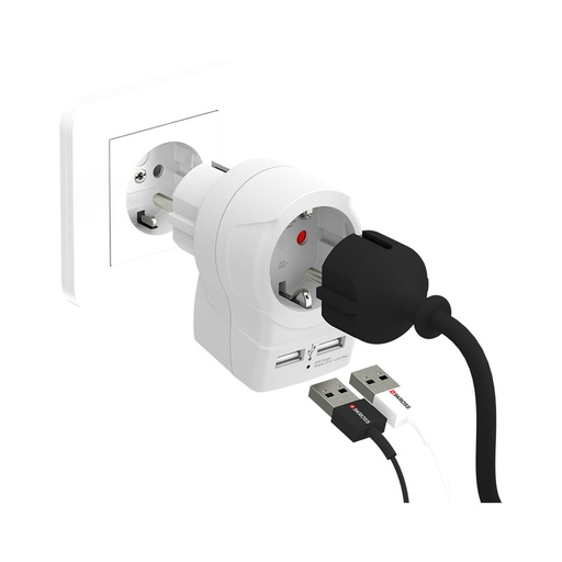 [000013230] ADAPTADOR EUROPEO USB SKROSS 1500282
