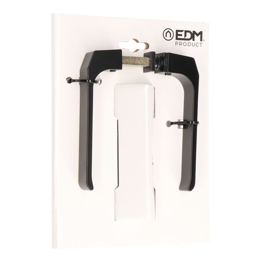 [000013504] BLISTER JUEGO MANILLA 702 ALUMINIO NEGRO EDM