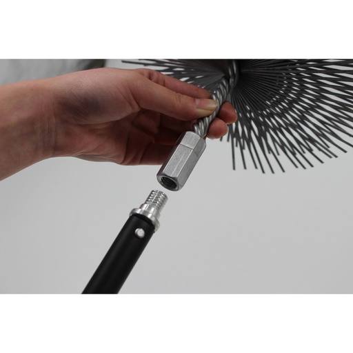 [000013547] VARILLA DE POLIPROPILENO PARA KITS Y ERIZOS DESHOLLINADORES - FUEGONET MASSO 140cm