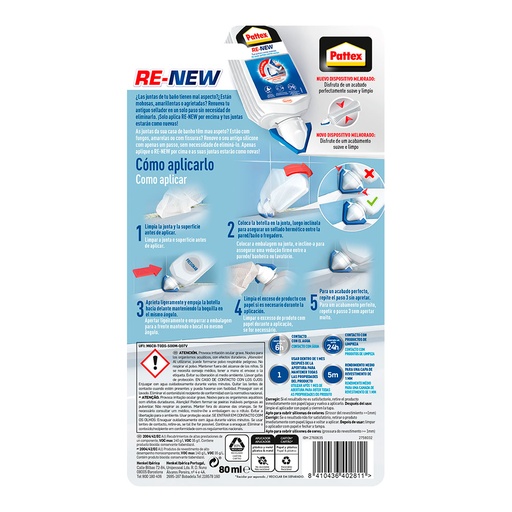 [000013580] PATTEX RE-NEW 80ml 2461851