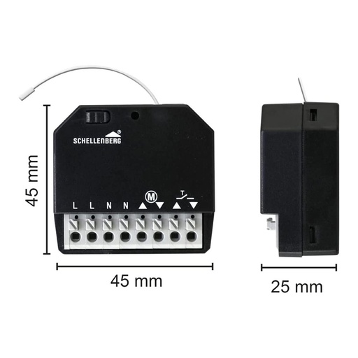 [000013598] RECEPTOR INALÁMBRICO MOTOR PERSIANA 20018 SCHELLENBERG