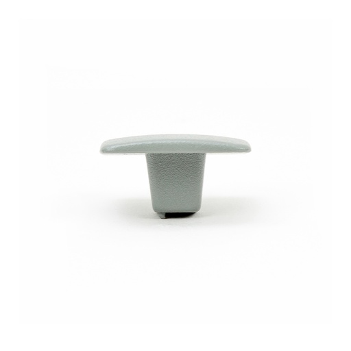 [000013710] BLISTER CON 4 POMOS METÁLICOS PARA MUEBLE, CON ACABADO ALUMINIO MOD. 782 37x37mm REI