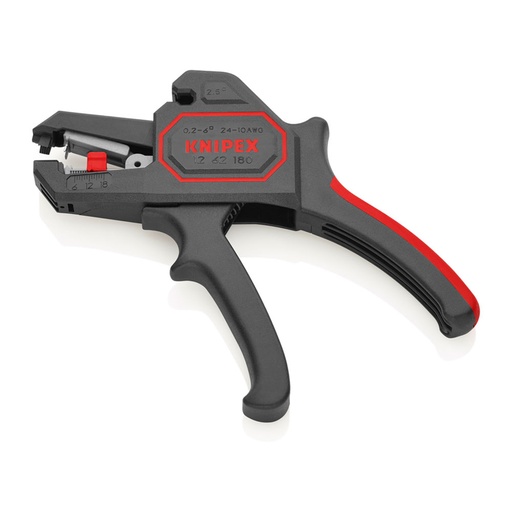 [000013724] ALICATES PELACABLES AUTOMÁTICOS 180x75x21mm.1262180SB KNIPEX