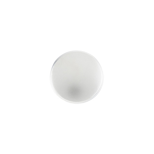 [000013740] BLISTER CON 4 POMOS REDONDOS PARA MUEBLE FABRICADO EN ZAMAK ACABADO NÍQUEL SATINADO MOD. 756 Ø33mm REI