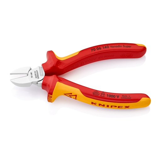 [000013791] ALICATES DE CORTE DIAGONAL 140x54x25mm. 7006140 KNIPEX