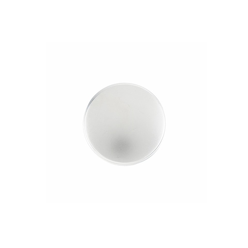 [000013805] BLISTER CON 4 POMOS REDONDOS PARA MUEBLE FABRICADO EN ZAMAK ACABADO CROMO MATE MOD.756 Ø33mm REI