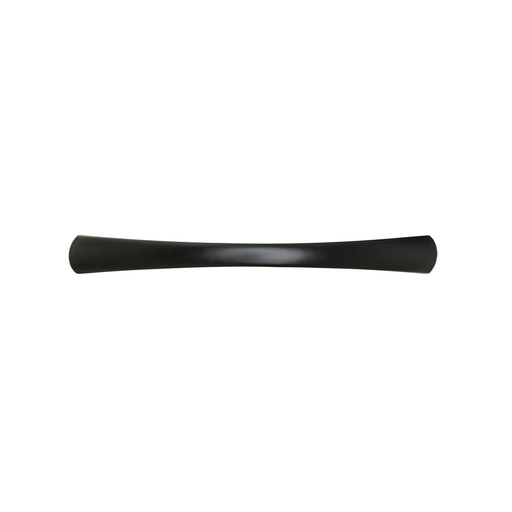 [000013831] BLISTER CON 4 TIRADORES DE MUEBLE TIPO ASA FABRICADO EN ALUMINIO ACABADO NEGRO MATE MOD. 589A ENTREPUNTOS 128mm REI