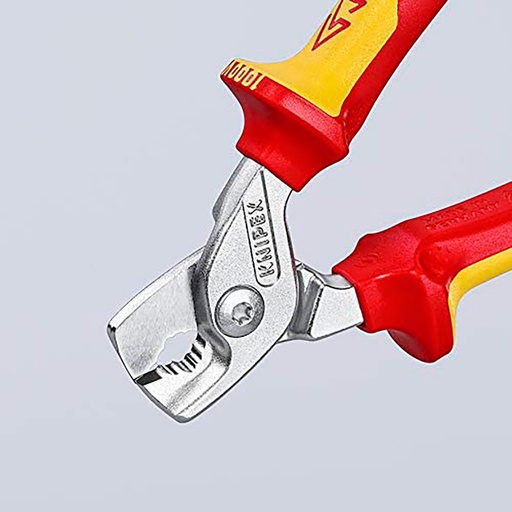 [000013833] TIJERAS PARA CABLES 160x60x28mm 9516160SB KNIPEX