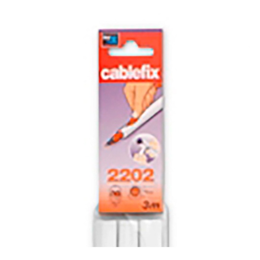 [000013905] CABLEFIX ADHESIVO 10,5x10mm BLANCO 3m (BLISTER) INOFIX 2202