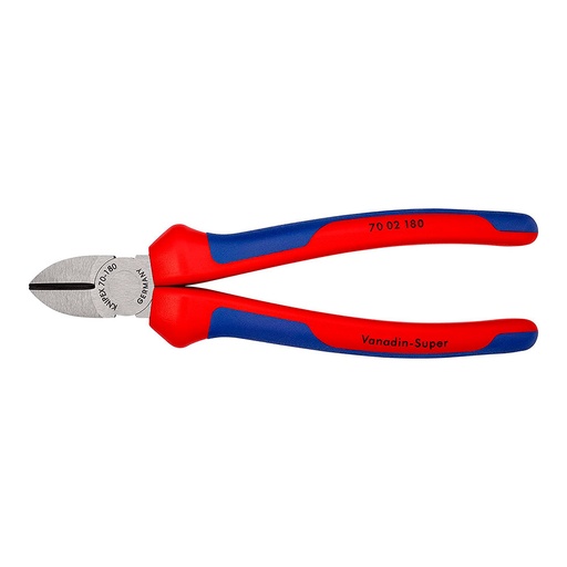 [000013956] ALICATES DE CORTE DIAGONAL 185x54x22mm 7002180 KNIPEX