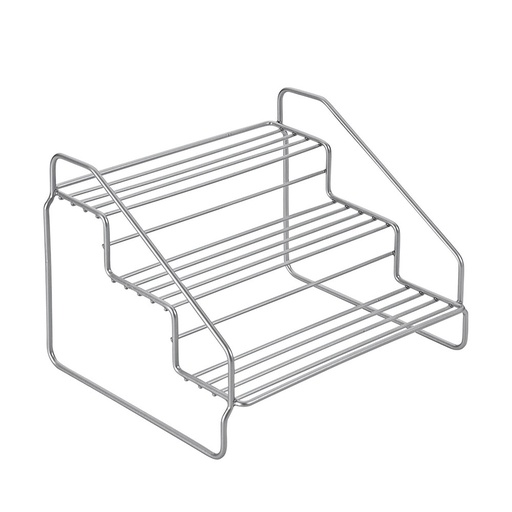 [000013970] ESTANTE 3 NIVELES 'STEPPO' 20x18x15cm METALTEX