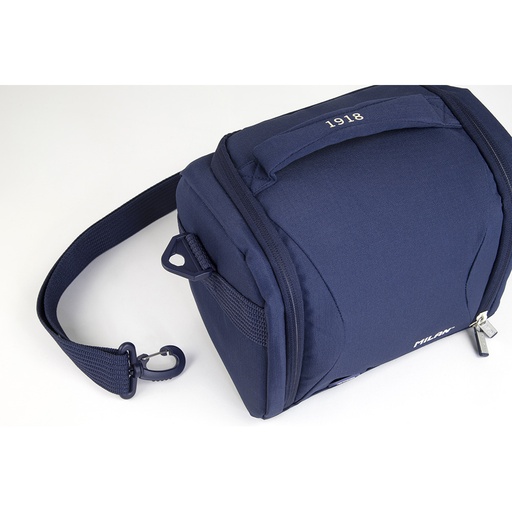 [000014046] BOLSA ISOTÉRMICA PORTA ALIMENTOS GRAN CAPACIDAD (5L) SERIE 1918, AZUL MARINO MILAN