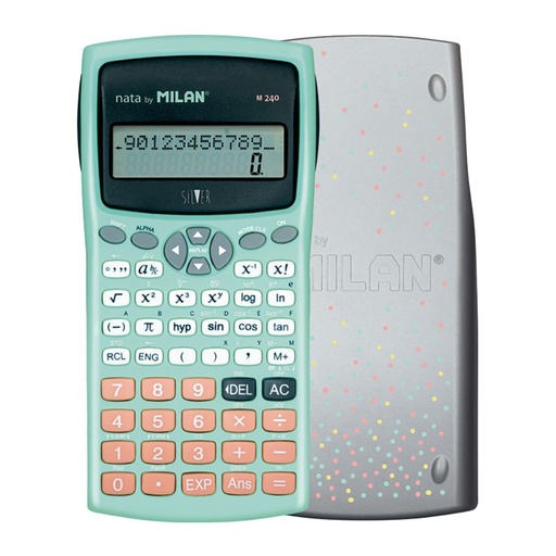[000014055] BLISTER CALCULADORA CIENTIFICA M240 SILVER MILAN