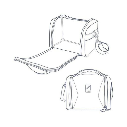 [000014072] BOLSA ISOTÉRMICA PORTA ALIMENTOS GRAN CAPACIDAD (5L) SERIE SUNSET, VERDE  MILAN