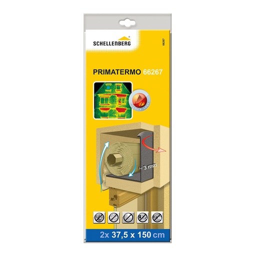 [000014120] ROLLO AISLANTE CAJON PERSIANA 2x37,5x150CM PACK 2 UNIDADES