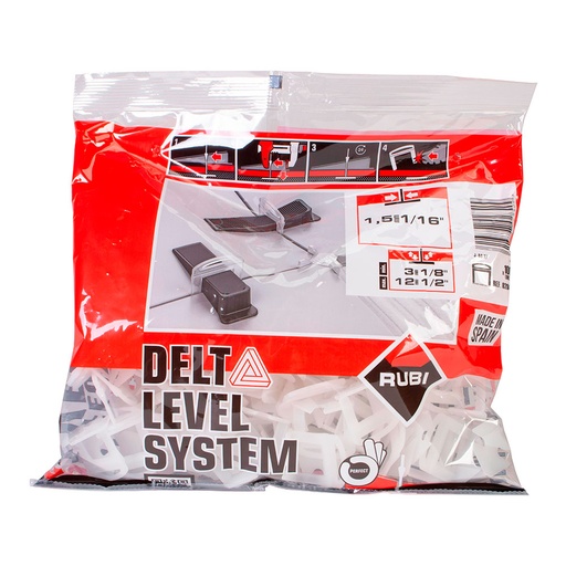 [000014149] BRIDA 3-12mm 1,5mm DELTA LEVEL SYSTEM (B-100 unid.) R2840 RUBI