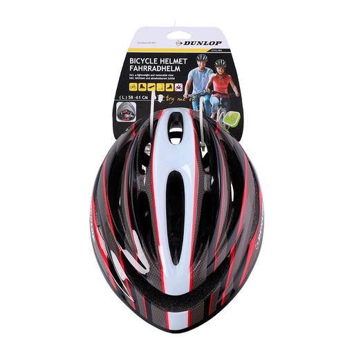 [000014242] CASCO DE CICLISMO TALLA L COLORES VARIADOS DUNLOP