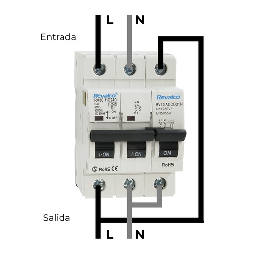 [000014364] IGA 2P 32A C 10KA - PROTECCION CONTRA SOBRETENSIONES PERMANENTE SEGUN NORMATIVA EN-50550