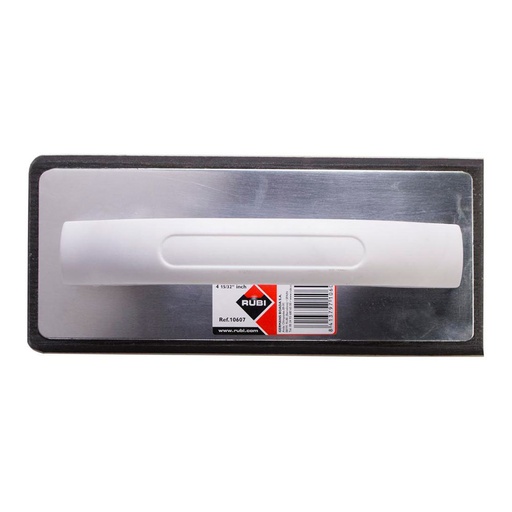[000014492] LLANA DE GOMA PRO 22,5x10x1,5cm. CON LÁMINA 10607 RUBI
