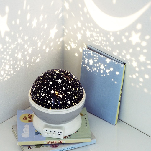 [000014531] LUZ NOCTURNA DECORATIVA LED PROYECCION ESTRELLAS