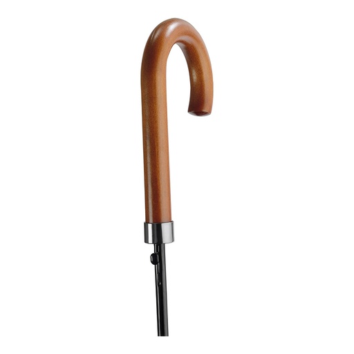 [000014628] PARAGUAS AUTOMÁTICO PONGEE 8 VARILLAS Ø61cm PUÑO MADERA CLIMA