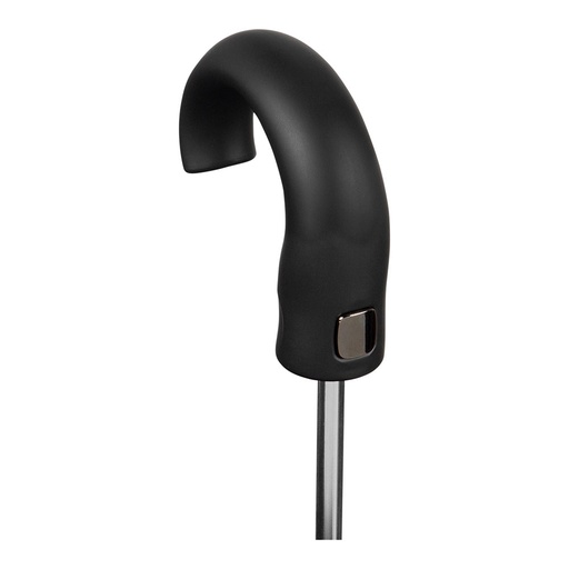 [000014658] PARAGUAS MINI AUTOMATICO 8 VARILLAS Ø54cm PONGEE PUÑO CURVO CLIMA