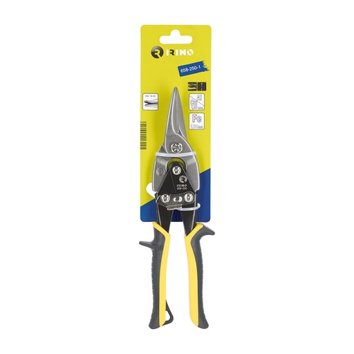 [000014690] TIJERA PARA CHAPA ARTICULADA CORTANTE RECTA 250mm 658-250-1 IRIMO