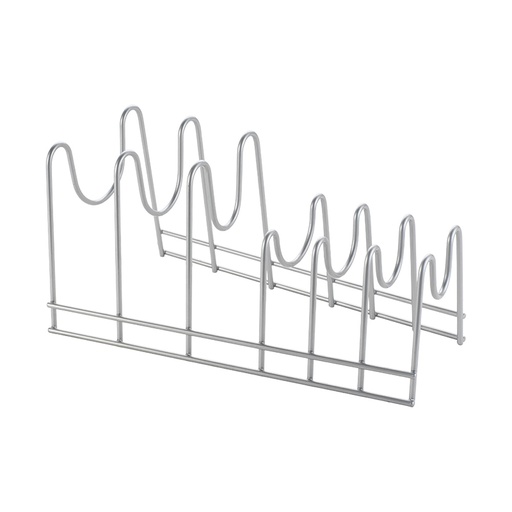 [000014712] SOPORTE PARA PLATOS,TAPADERAS Y TABLAS DE CORTE 'LIDO' 29x50x17cm METALTEX