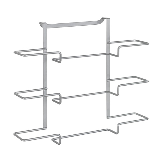 [000014922] SOPORTE TRIPLE DE PUERTA PARA FILM/ALUMINIO 'GALILEO' 36x9x30cm METALTEX
