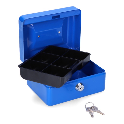 [000015348] CAJA DE CAUDALES CFC09 152x118x80mm AZUL M13391 MICEL