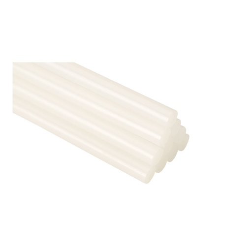 [000015353] BARRAS DE COLA PARA USO UNIVERSAL Ø12x195mm TRANSLÚCIDA 430307 SALKI