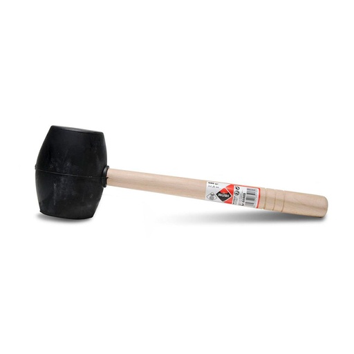 [000015427] MAZA DE GOMA NEGRA 500g. 65905 RUBI