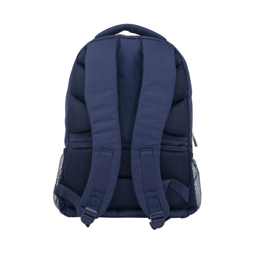 [000015501] MOCHILA ESCOLAR 4 CREMALLERAS (25 L) SERIE 1918, AZUL MARINO MILAN
