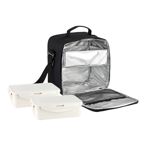 [000015554] BOLSA PORTA ALIMENTOS TAPPY PLUS (CON TUPPERS) FAGOR  FAGOR   17,5x17x24,5cm