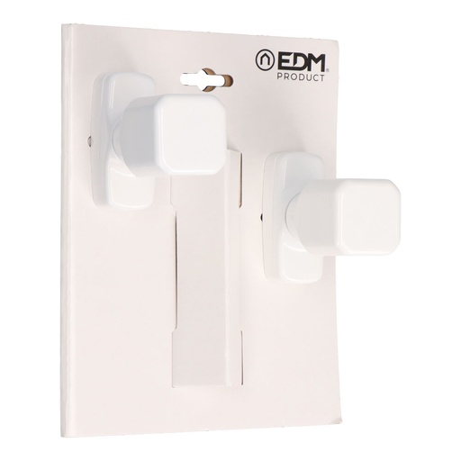 [000015612] BLISTER POMO RECUPERABLE 6807 ALUMINIO BLANCO EDM