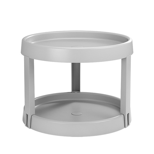 [000015633] ORGANIZADOR GIRATORIO 2 ALTURAS 'GIRO-2' Ø28x21cm METALTEX