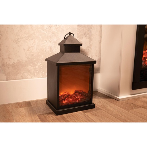 [000015881] FAROL GRUNDIG EFECTO CHIMENEA 3 LEDS METAL 20x16x36cm